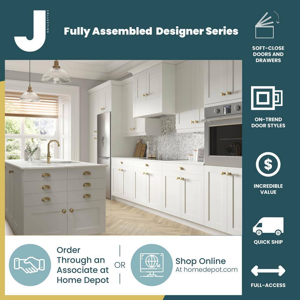 J COLLECTION 24 in. W x 40 in. H x 14 in. D Medora Textured Slab Walnut Assembled Wall Diagonal Corner Kitchen Cabinet