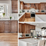 Diamond NOW Arcadia 36-in W x 35-in H x 23.75-in D Truecolor White Door and Drawer Base Stock Cabinet