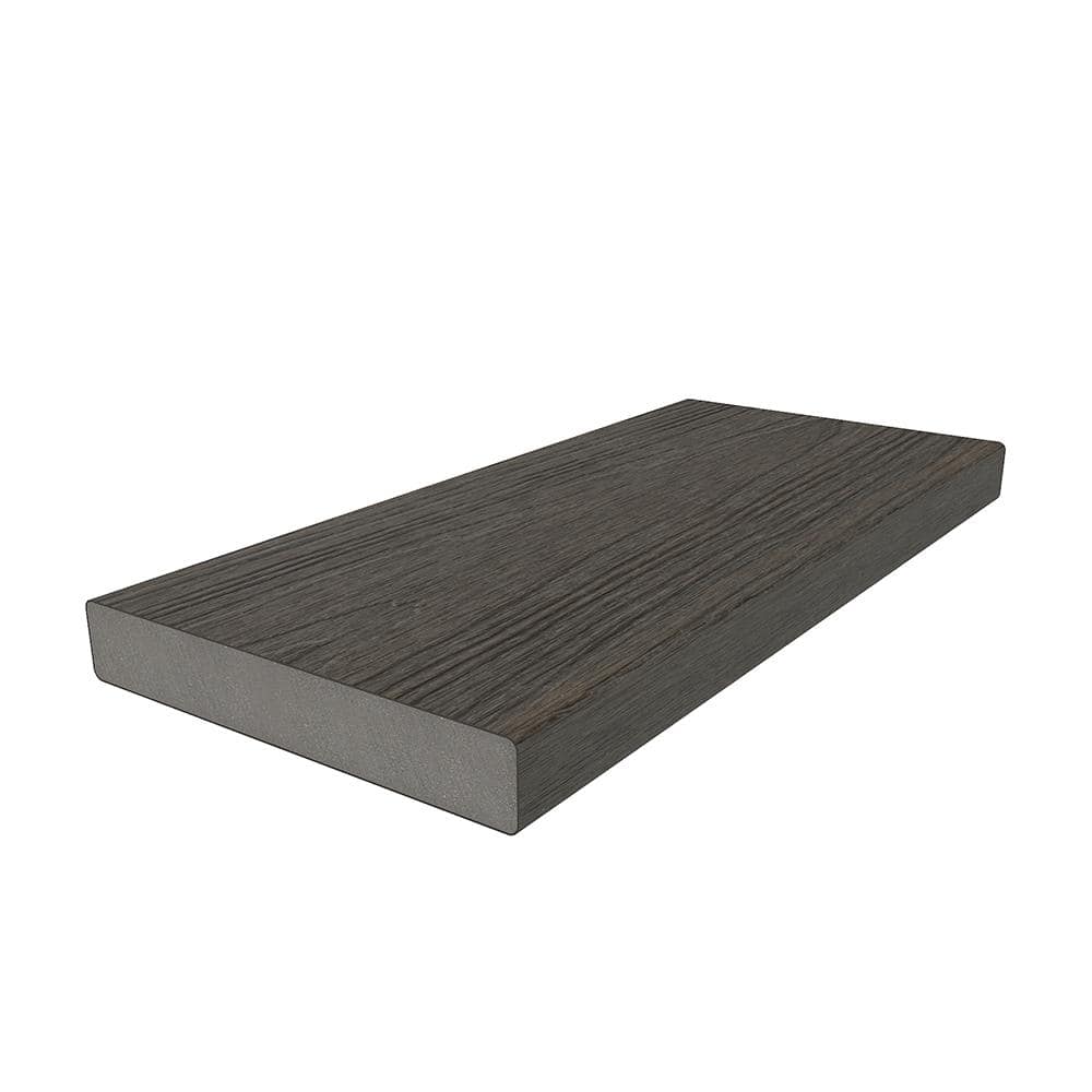 NewTechWood UltraShield Naturale Cortes Spanish Walnut 4 ft Composite Decking Board