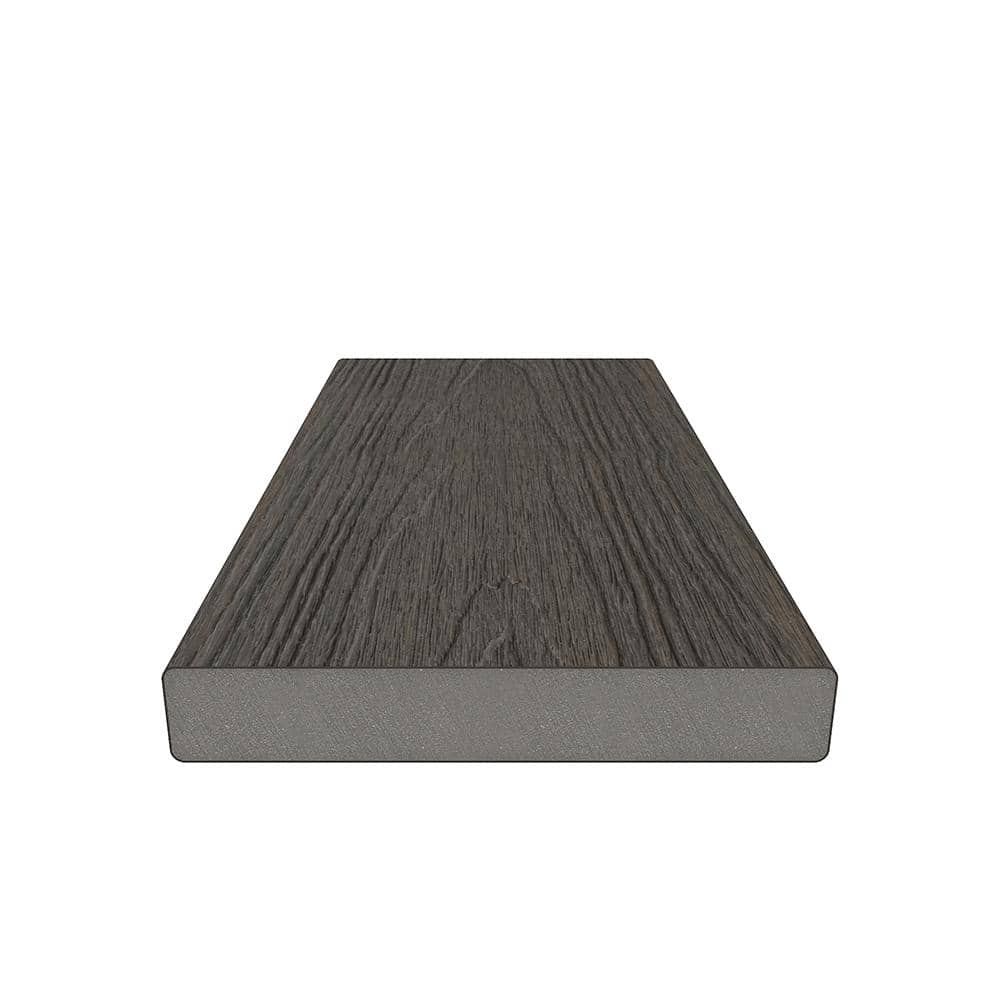 NewTechWood UltraShield Naturale Cortes Spanish Walnut 4 ft Composite Decking Board