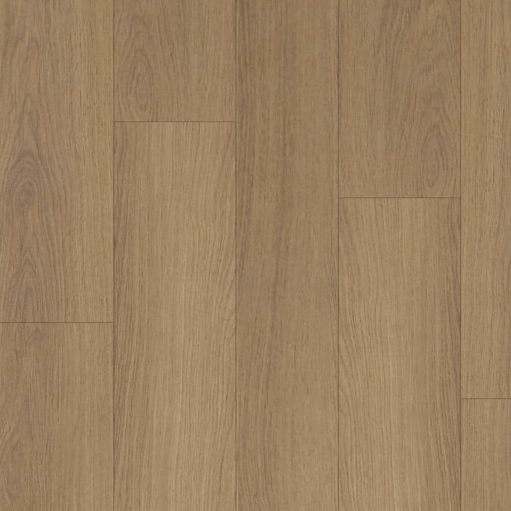 Dekorman Proteco+ Walnut Oak EIR 12mm T x 6.41 in. W Uniclic HDF AC4 Waterproof Laminate Wood Flooring (848 sq. ft./pallet)