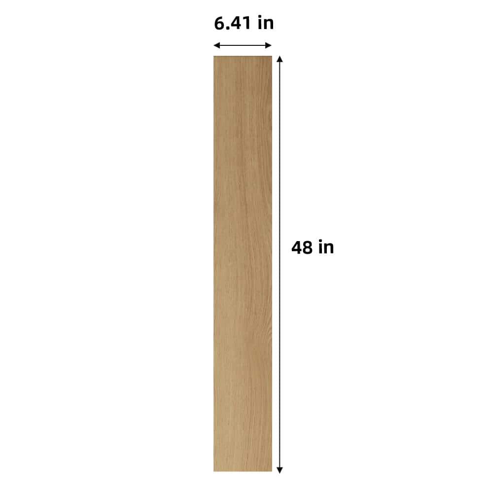 Dekorman Proteco+ Walnut Oak EIR 12mm T x 6.41 in. W Uniclic HDF AC4 Waterproof Laminate Wood Flooring (848 sq. ft./pallet)