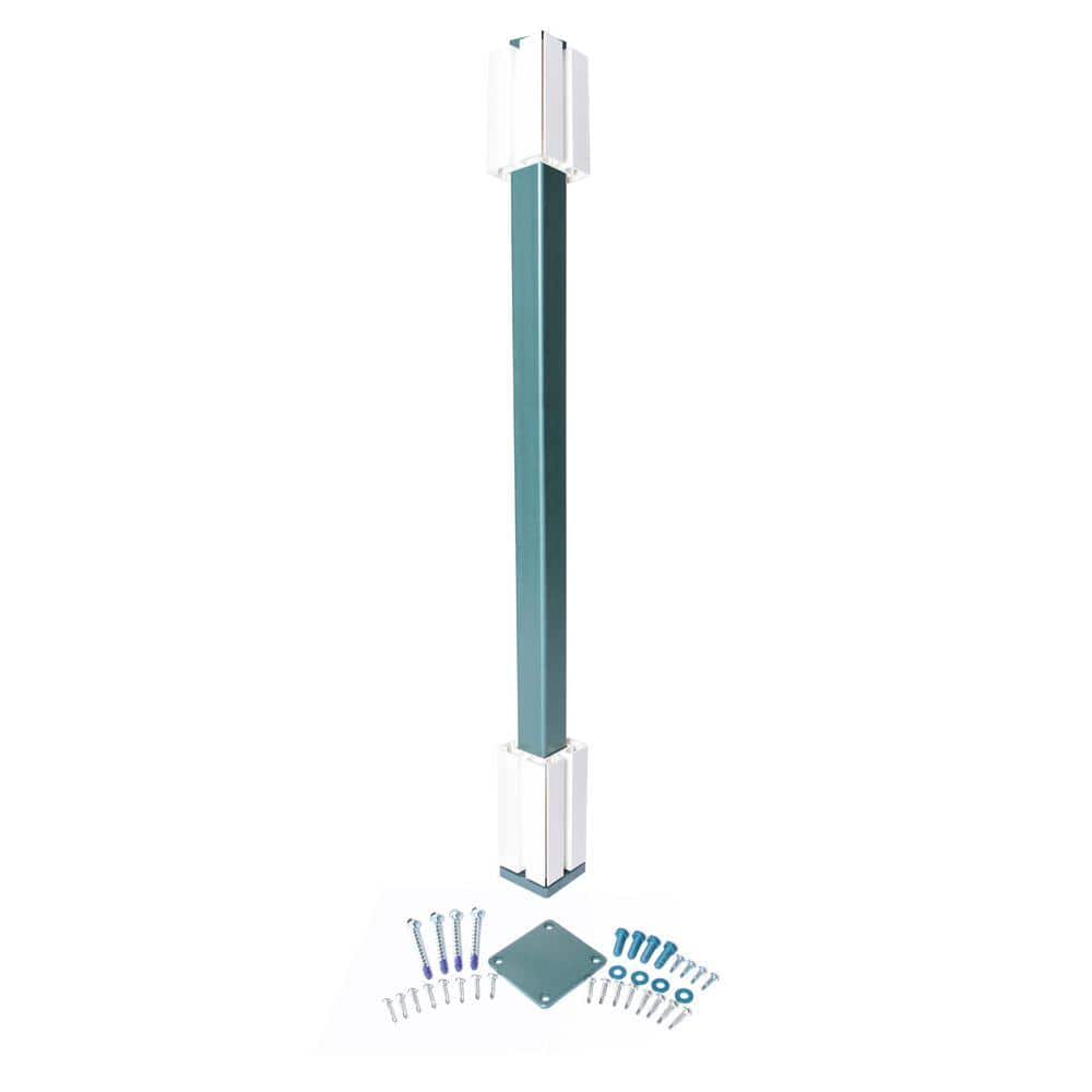 Weatherables 36 in. Post Mount for Concrete Kit