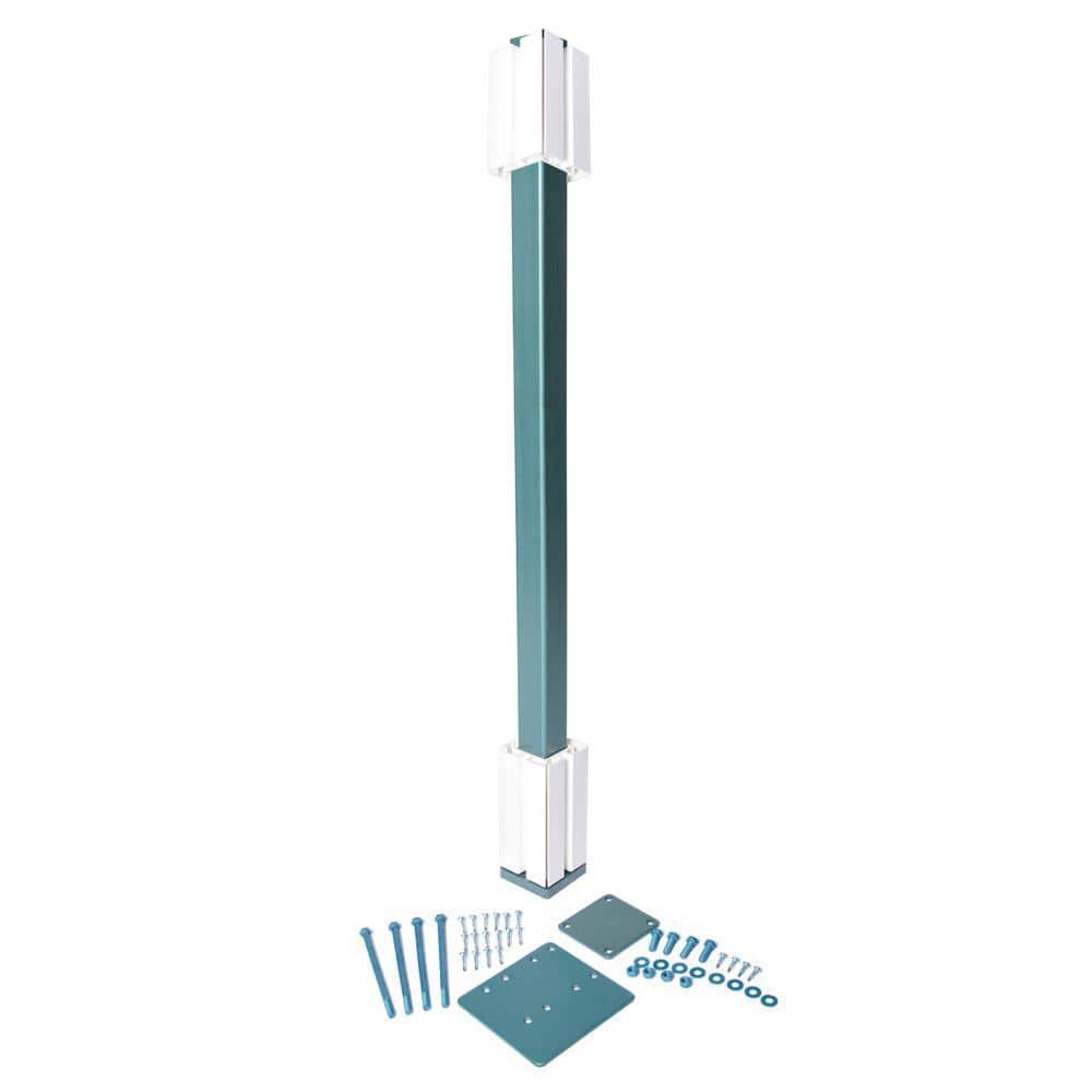 Weatherables 42 in. Post Mount for Wood Kit