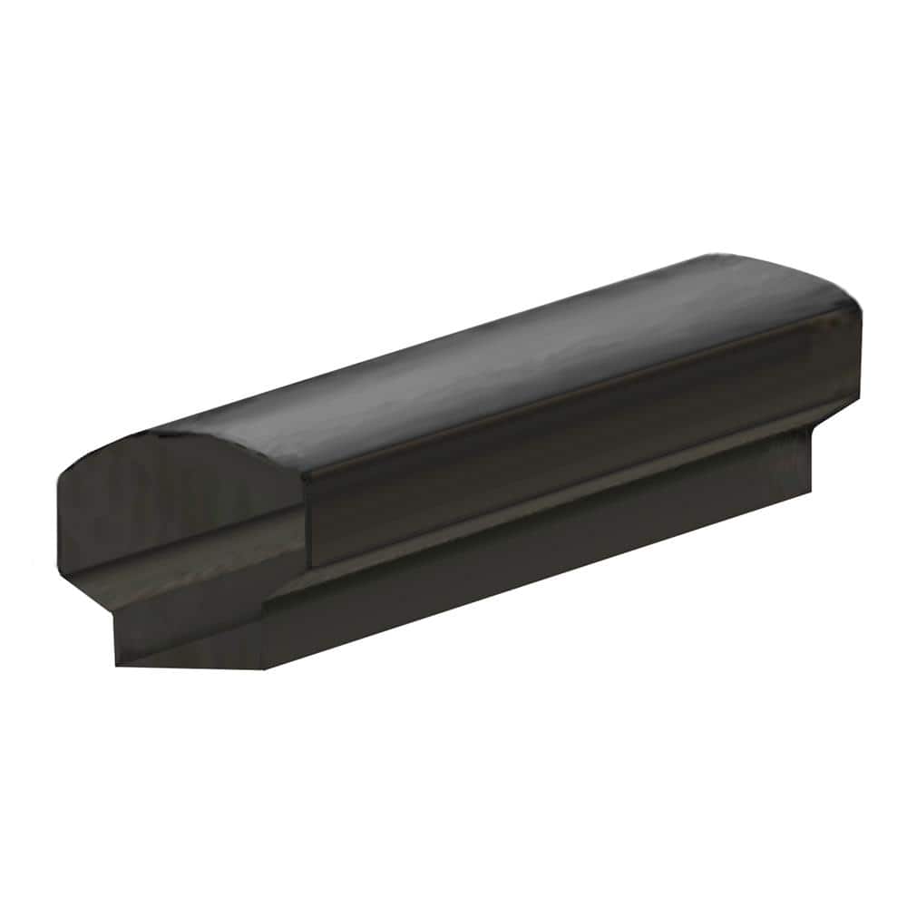 Weatherables Arlington 42 in. H x 96 in. W Textured Black Aluminum Railing Kit