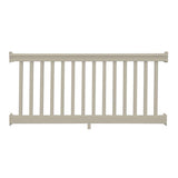 Weatherables Riviera 3 ft. H x 8 ft. W Khaki Vinyl Railing Kit
