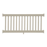 Weatherables Riviera 3.5 ft. H x 6 ft. W Khaki Vinyl Railing Kit
