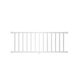 Weatherables Stanford 42 in. H x 72 in. W Textured White Aluminum Railing Kit