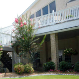 Weatherables Riviera 3 ft. H x 8 ft. W White Vinyl Railing Kit