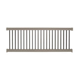Weatherables Vilano 3 ft. H x 8 ft. W Vinyl Khaki Railing Kit
