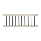 Weatherables Bellaire 3 ft. H x 8 ft. W Tan Vinyl Railing Kit