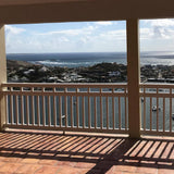 Weatherables Hallandale 3.5 ft. H x 8 ft. W Vinyl White Railing Kit