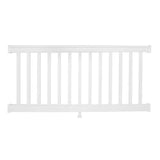 Weatherables Vanderbilt 3 ft. H x 8 ft. W White Vinyl Railing Kit