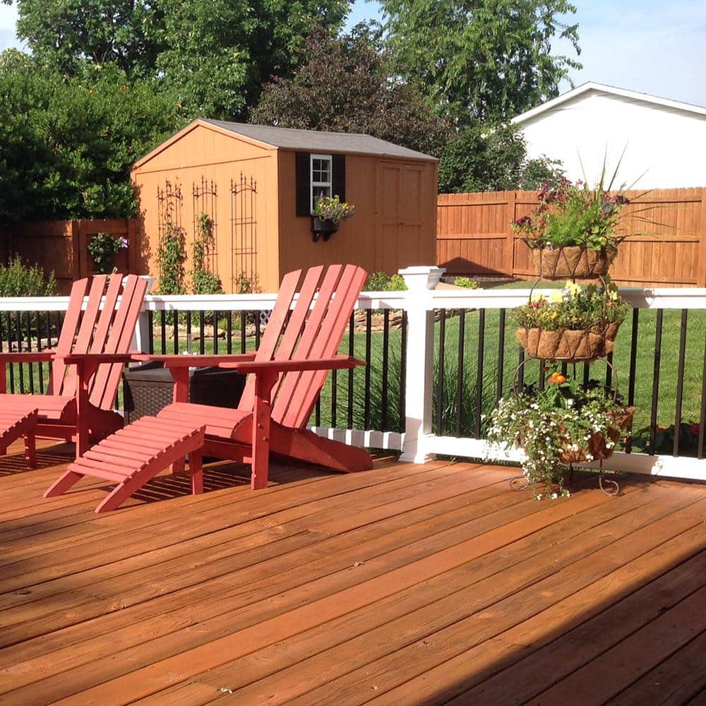 Weatherables Vilano 3 ft. H x 4 ft. W Vinyl White Railing Kit