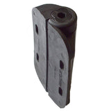 Weatherables Black Nylon Polymer Self-Closing Adjustable Gate Hinges (2-Pack)