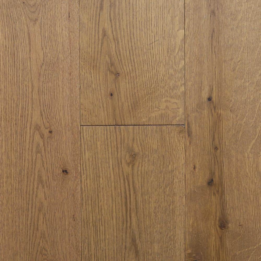 Blue Ridge Hardwood Flooring Castlebury Weathered Cottage White Oak 3/4 in. T x 5 in. W Wire Brushed Solid Hardwood Flooring (20 sq. ft./Case)