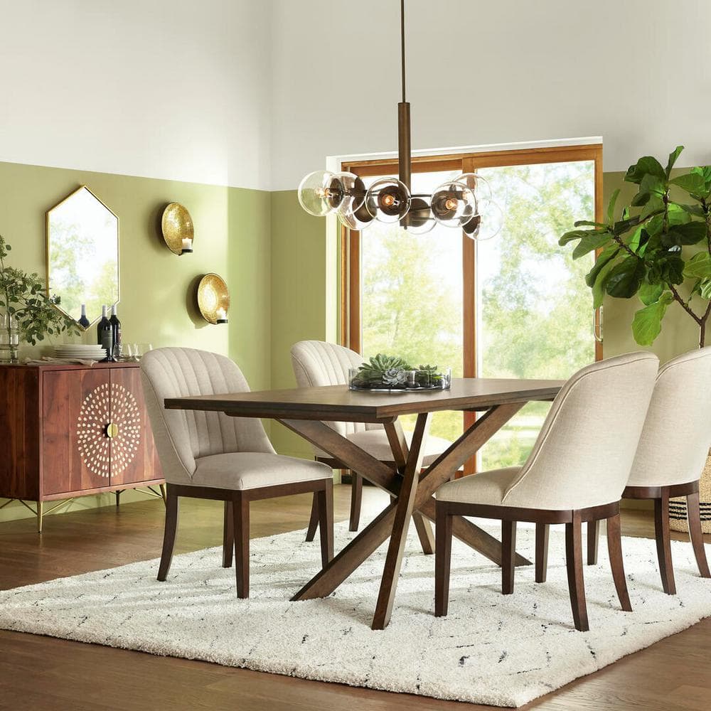 Blue Ridge Hardwood Flooring Castlebury Weathered Cottage White Oak 3/4 in. T x 5 in. W Wire Brushed Solid Hardwood Flooring (20 sq. ft./Case)