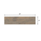 Marazzi Montagna Wood Weathered Gray 6 in. x 24 in. Porcelain Floor and Wall Tile (14.53 sq. ft. per case)