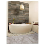 Marazzi Montagna Wood Weathered Gray 6 in. x 24 in. Porcelain Floor and Wall Tile (14.53 sq. ft. per case)