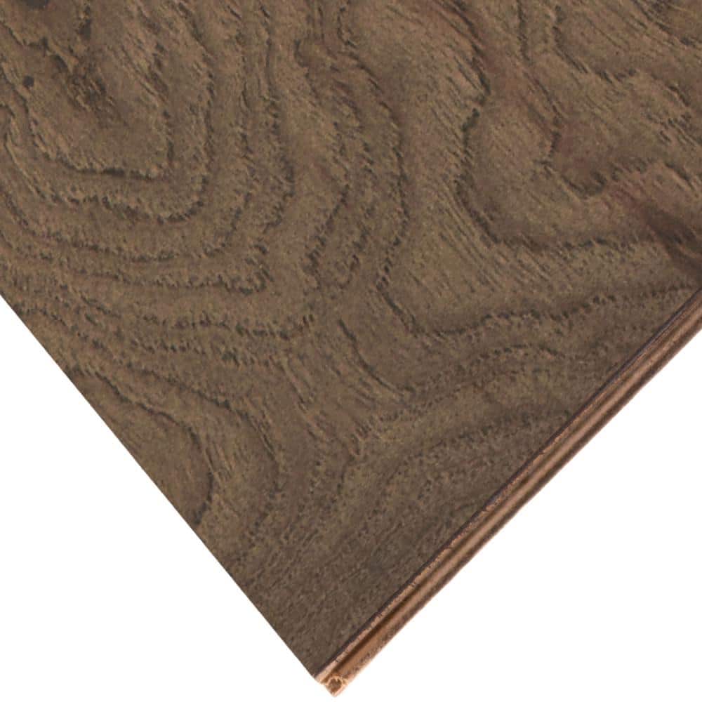 Shaw Hampshire Weathered Hickory 3/8 in. T X 6.3 in. W Tongue and Groove Engineered Hardwood Flooring (30.48 sq.ft./case)