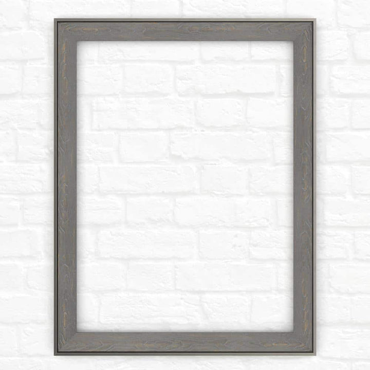 Delta 28 in. W x 36 in. H (M1) Framed Rectangular Deluxe Glass Bathroom Vanity Mirror in Weathered Wood