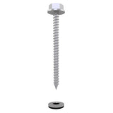 SnapNrack Stainless Steel Sealing Wood Screw 3" #14