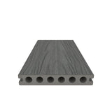 NewTechWood UltraShield Natural Voyager 1 in. x 6 in. x 8 ft. Westminster Gray Hollow Composite Decking Board