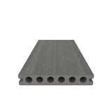 NewTechWood UltraShield Natural Voyager 1 in. x 6 in. x 8 ft. Westminster Gray Hollow Composite Decking Board