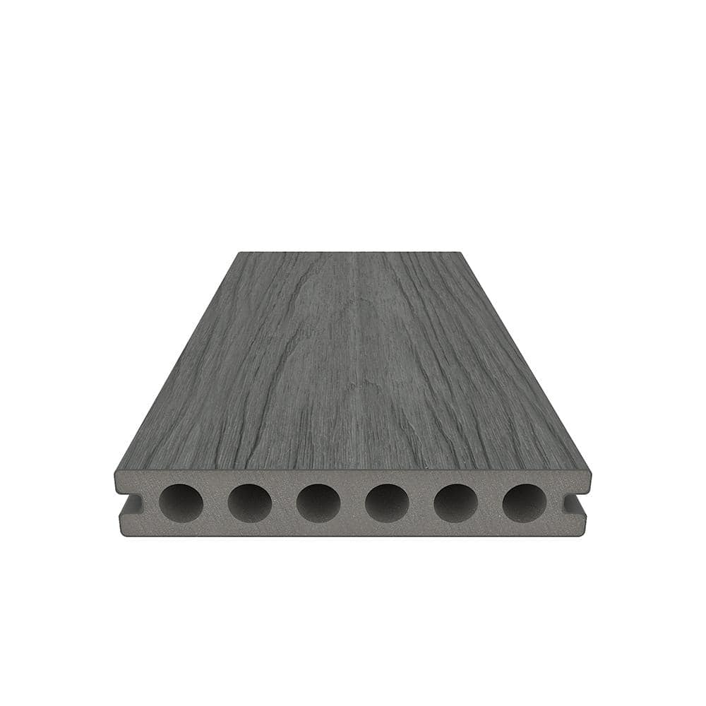 NewTechWood UltraShield Natural Voyager Series Westminster Gray Composite Decking Board (49-Pack)