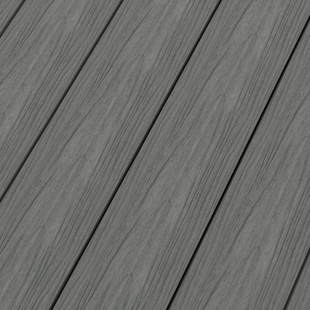 NewTechWood UltraShield Natural Voyager Series Westminster Gray Composite Decking Board (49-Pack)