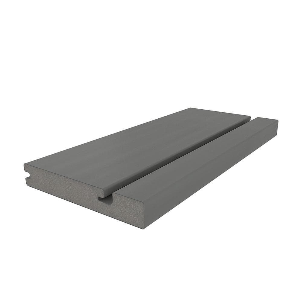 NewTechWood UltraShield Naturale Composite Hybrid Deck Board Sample - Westminster Gray