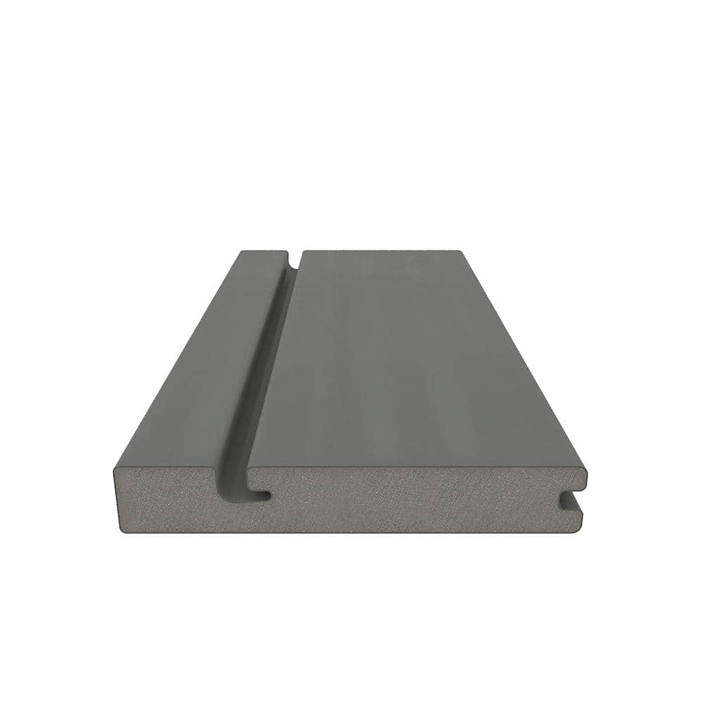 NewTechWood UltraShield Naturale Westminster Gray Composite Decking Board