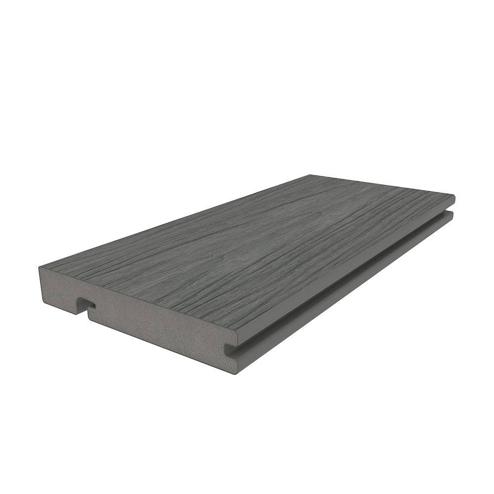 NewTechWood UltraShield Naturale Westminster Gray Composite Decking Board