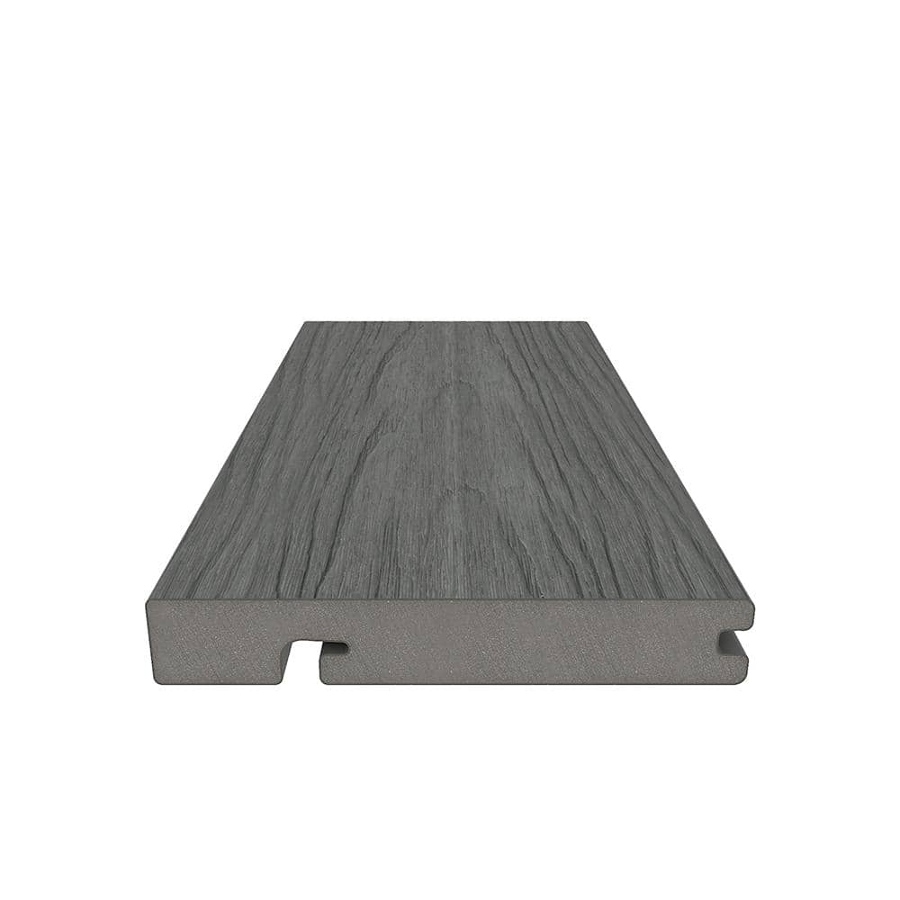 NewTechWood UltraShield Naturale Westminster Gray Composite Decking Board