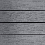 NewTechWood UltraShield Naturale 1 ft. x 1 ft. Quick Deck Outdoor Composite Deck Tile Sample in Westminster Gray