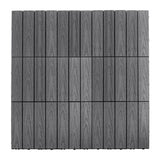 NewTechWood UltraShield Naturale 1 ft. x 1 ft. Quick Deck Outdoor Composite Deck Tile Sample in Westminster Gray