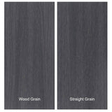 NewTechWood Naturale Magellan Series 1 in. x 5-1/2 in. x 0.5 ft. Westminster Gray Composite Decking Board Sample with Groove