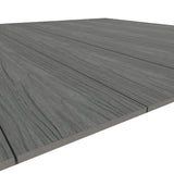 NewTechWood UltraShield 0.6 in. x 12 in. x 12 ft. Westminster Gray Fascia Composite Decking Board
