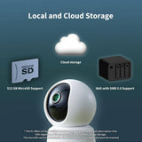 Aqara Camera E1, Home Security Camera with PT Function, Home Automation, Light AI Detection, AqaraHub is required