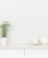 MSI Bright White Bevel 11.47 in. x 11.63 in. x 6 mm Glossy Porcelain Mesh-Mounted Mosaic Tile (13.35 sq. ft. / case)