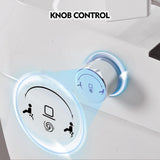 Abruzzo Elongated Smart Bidet Toilet with Sensor Flush & Night Light