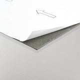 ACHIM Sterling White Solid 12 in. x 12 in. Peel and Stick Vinyl Tile (20 sq. ft. / case)