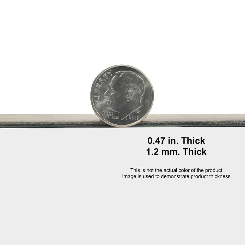 ACHIM Sterling White Solid 12 in. x 12 in. Peel and Stick Vinyl Tile (20 sq. ft. / case)