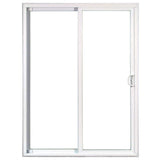 72 in. x 80 in. 50 Series White Vinyl Left-Hand Sliding Patio Door