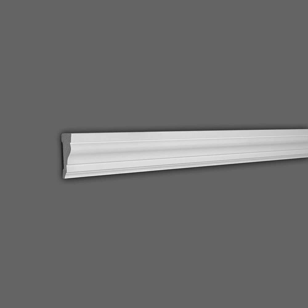 American Pro Decor WM 361 2-1/2 in. x 11/16 in. x 96 in. Recycled Polystyrene Case Moulding Pro Pack 48 LF (6-Pack)