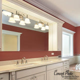 American Pro Decor 3 in. x 3 in. x 94-1/2 in. Ribbon Rope Polyurethane Crown Moulding Pro Pack 39 LF (5-Pack)