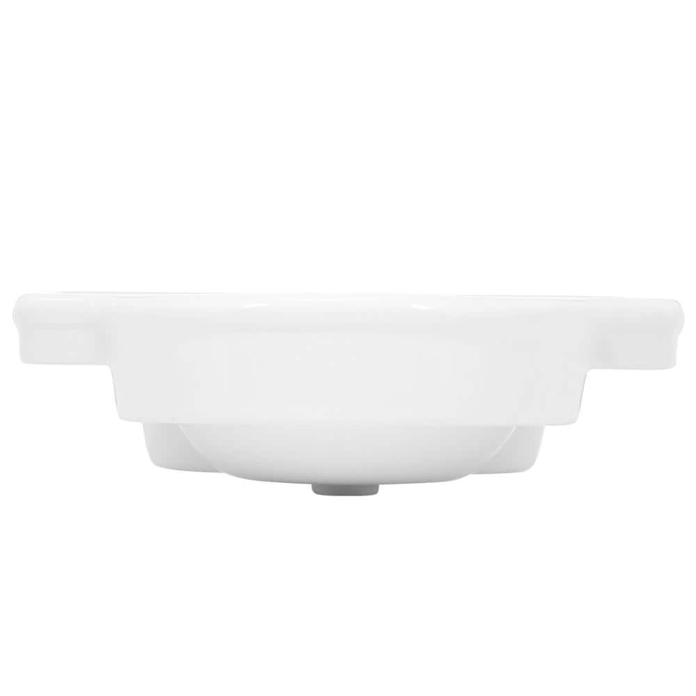 American Standard Retrospect 27 in. W Pedestal Sink Basin in White
