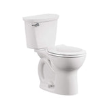 American Standard Cadet White Round Chair Height 2-Piece Toilet, 12-in Rough-In, ADA Compliant