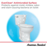 American Standard Cadet White Round Chair Height 2-Piece Toilet, 12-in Rough-In, ADA Compliant