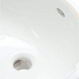 American Standard Ovalyn Undermount Bathroom Sink in White, 17.1 x 14.12 in